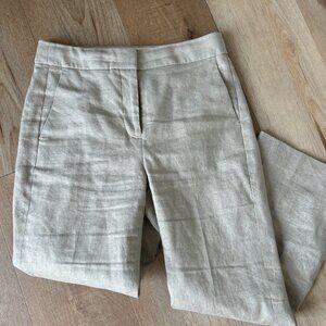 J Crew Hayden kickout crop pant in bi-stretch cotton